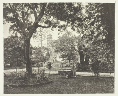 Den brittiska konsulären Yamun, kanton, ca. 1868. av John Thomson