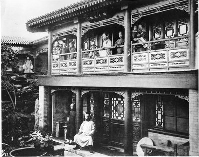 The House of Mr Yang, ca 1872 av John Thomson