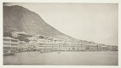 The Praya, Hong-Kong, ca. 1868. av John Thomson