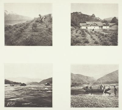Teplantan; Teplantan; Yenpings forsar; En liten snabbgående båt av John Thomson