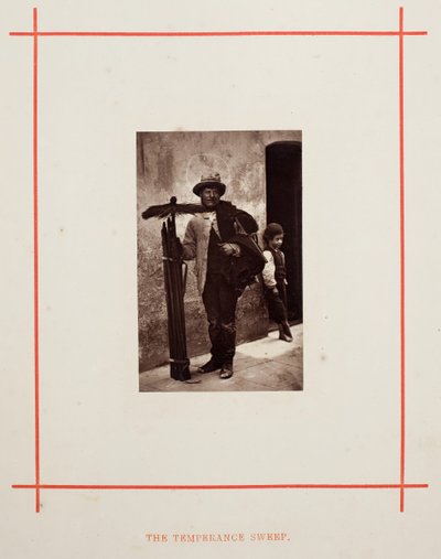 Temperance Sweep, 1877. av John Thomson