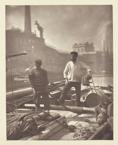 Arbetare på "Silent Highway" av John Thomson