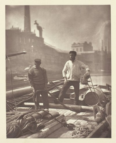 Arbetare på den tysta motorvägen, 1881. av John Thomson
