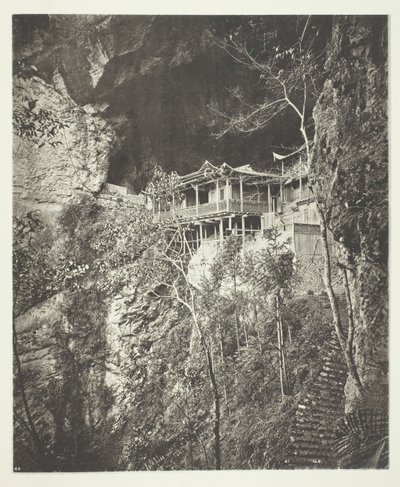 Yuenfu-klostret, ca. 1868. av John Thomson