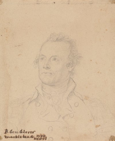 Brigadgeneral John Glover av John Trumbull