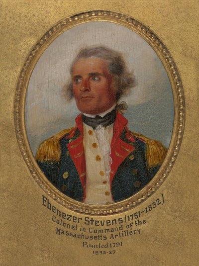 Ebenezer Stevens (1751-1823) av John Trumbull