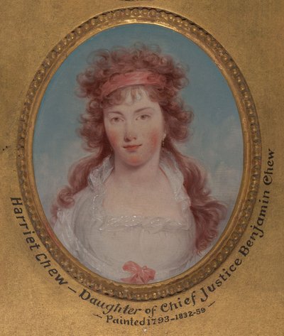 Harriet Chew (später Harriet Chew Carroll, 1775–1861) av John Trumbull