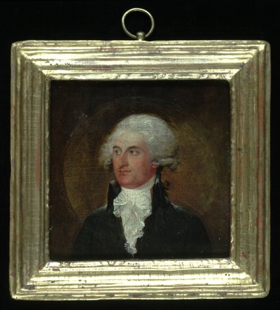 Porträtt av en gentleman, ca. 1790. av John Trumbull