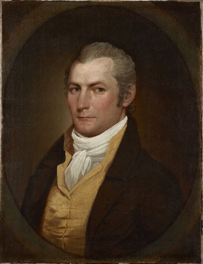 Porträtt av en man av John Trumbull