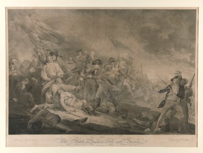 Slaget vid Bunker av John Trumbull