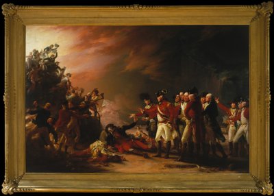 Sortien gjord av Gibraltars garnison, 1789 av John Trumbull