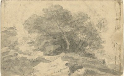 Utan titel, från folio: Views Near Bath av John Trumbull