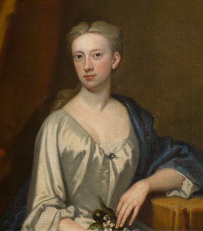 Porträtt av Lady Ann Newport, Lady Bridgeman (1690-1752), ca 1714-39 (olja på duk) av John Vanderbank