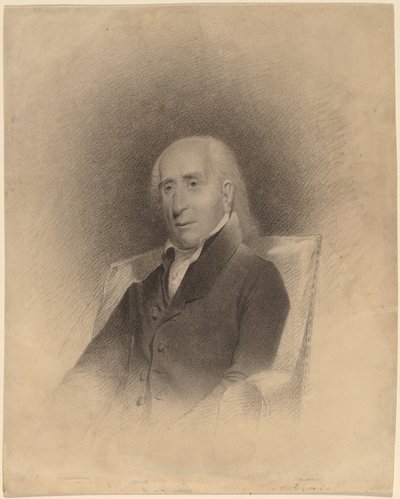 Porträtt av en sittande man av John Vanderlyn