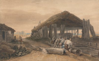 Båtbyggnad av John Varley