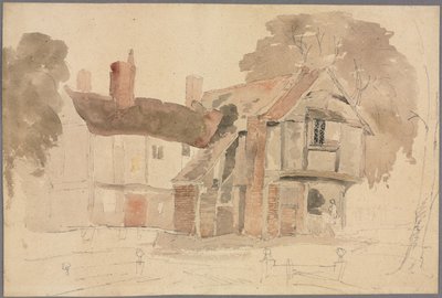 Bray kyrkogård, 1807. av John Varley