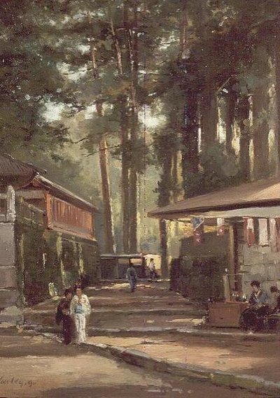 Japansk gatubild av John Varley