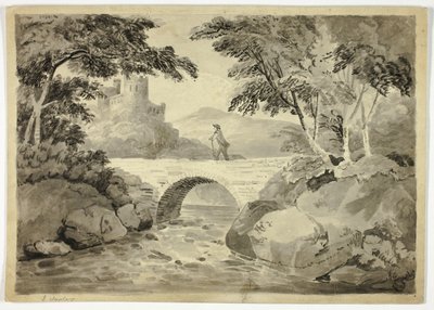 Kidwelly Castle, södra Wales av John Varley
