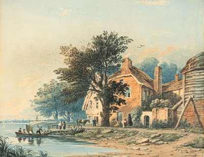 Utsikt från Millbank av John Varley