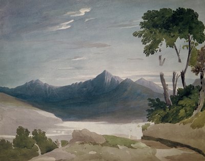 Snowdon, ca 1820 av John Varley