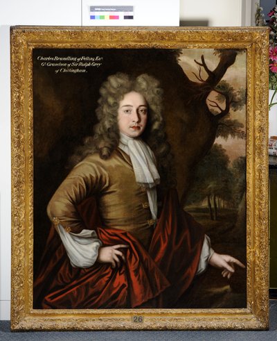 Porträtt av Charles Brandling av John Verelst