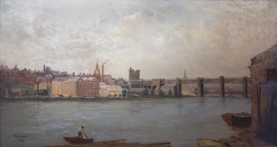 Newcastle upon Tyne från sydväst, 1884 av John Wallace