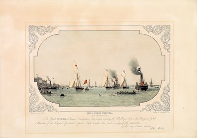 Den stora regattan i Hull av John Ward