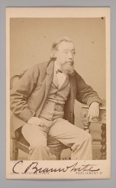 Charles Branwhite, 1860-talet. av John Watkins