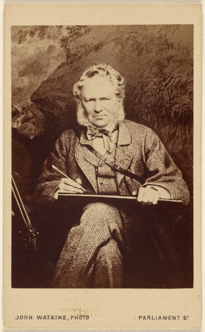 Sir E[dwin Henry] Landseer [engelsk djurmålare, 1802 - 1873] av John Watkins