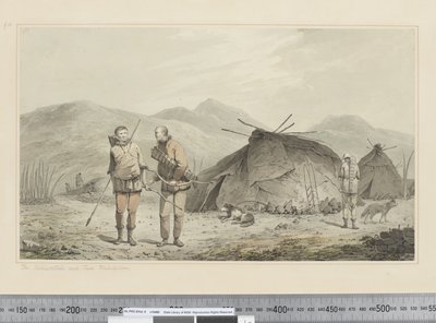 F.31 The Tschuktschi and Their Habitations, c.1773-84 (akvarell) av John Webber