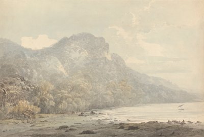 Vy över Cracatoa (sic), Kinas hav av John Webber