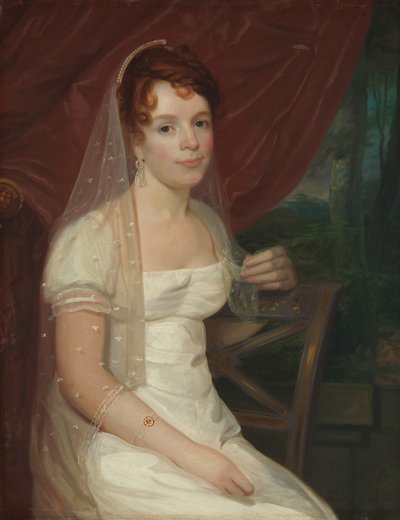 Mrs Robert Dickey Anne Brown, 1807-10. av John Wesley Jarvis