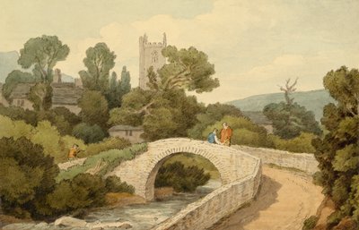 Meavy (penna, penna, grått bläck och akvarell) av John White Abbott