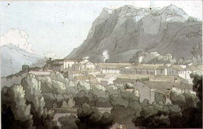 Tiggare, nära Como av John White Abbott