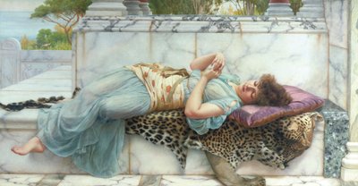 "De trolovade", 1892 av John William Godward