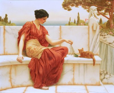 Favoriten, 1901 av John William Godward