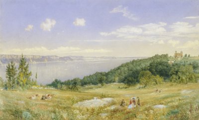 Palisaderna, ca. 1870. av John William Hill