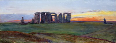 Stonehenge av John William Inchbold