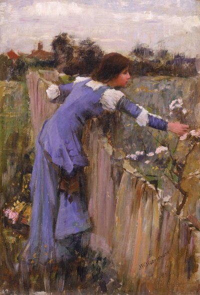 Blomsterplockaren av John William Waterhouse