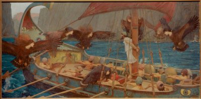 Odysseus och sirenerna av John William Waterhouse