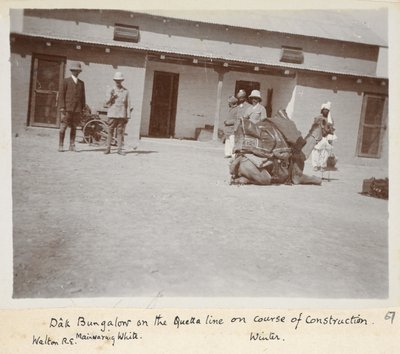 Razavi Khorasan-provinsen, Iran, ca 1908 (s/v-foto) av John Williams Watson