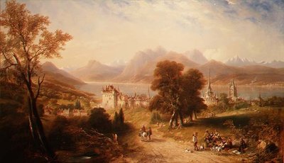Luzernsjön av John Wilson Carmichael