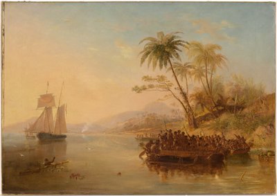 Räddningen av William DOyly, 1841 av John Wilson Carmichael
