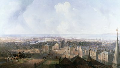 West Hartlepool år 1859 av John Wilson Carmichael