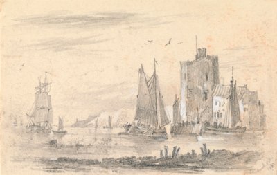 Hamnscenen av John Wilson Ewbank