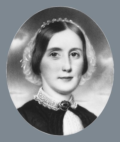 Mrs. George P. Burne, 1852. av John Wood Dodge