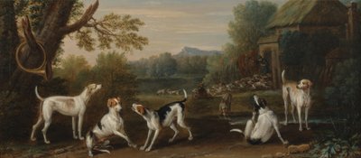 Releasing the Hounds, c.1765 av John Wootton