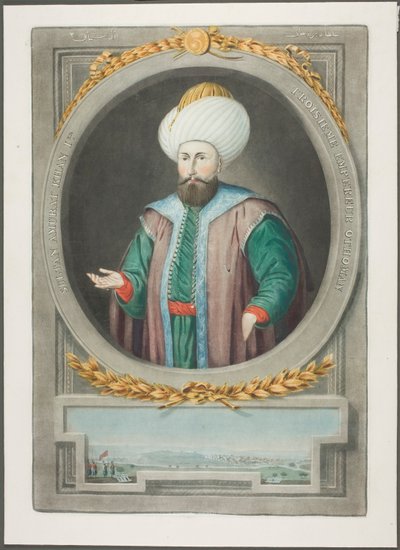 Amurat Kahn I, från Porträtt av Turkiets kejsare av John Young