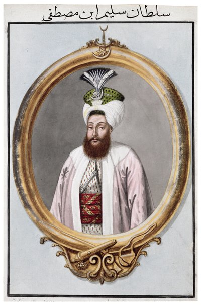Selim III, ottomansk kejsare, 1808 av John Young