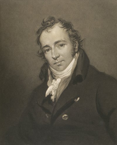 Porträtt av James Ward (1769-1859) graverad av James Ward av John after Jackson